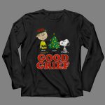 Good Grief Peanuts Holiday Snoopy and Charlie Christmas Tree 4 Long Sleeves 1.jpg