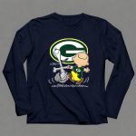 Green Bay Packers Snoopy Charlie Brown Fan Celebration 6 Long Sleeves