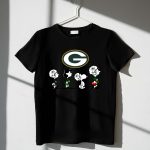 Green Bay Packers Snoopy Charlie Brown Super Bowl Peanuts 1 T Shirt