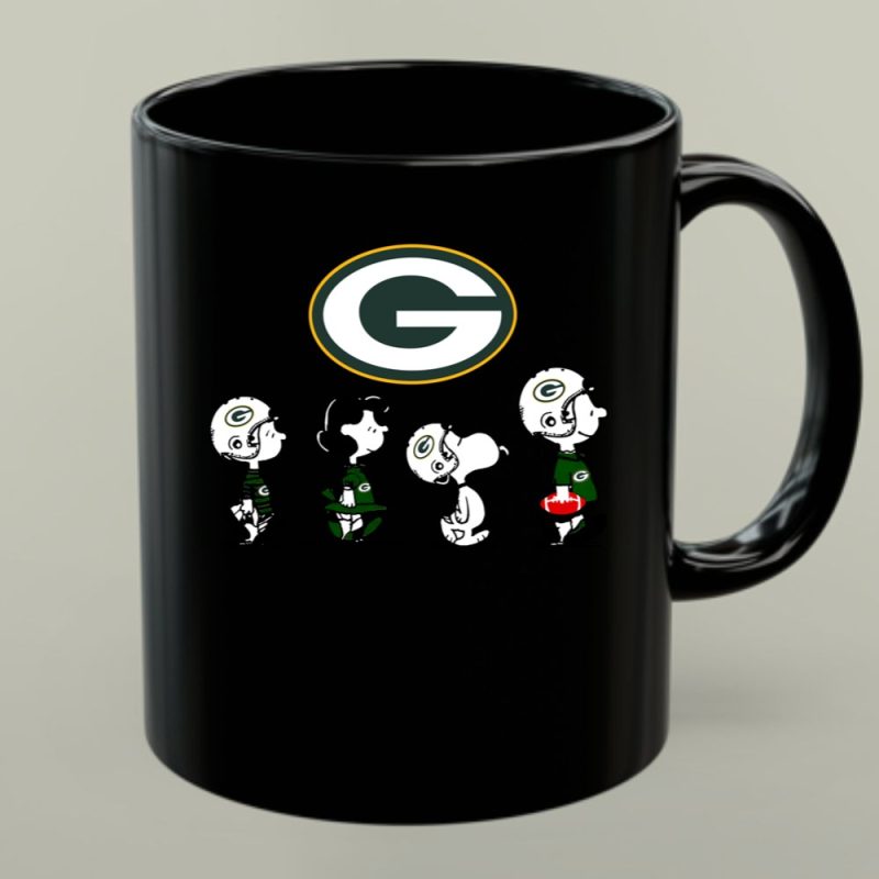 Green Bay Packers Snoopy Charlie Brown Super Bowl Peanuts 1 Mug.jpg