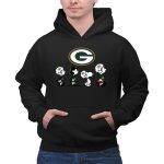 Green Bay Packers Snoopy Charlie Brown Super Bowl Peanuts 2 Hoodie