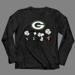 Green Bay Packers Snoopy Charlie Brown Super Bowl Peanuts 4 Long Sleeves