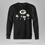 Green Bay Packers Snoopy Charlie Brown Super Bowl Peanuts 9 Sweatshirt