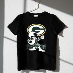 Green Bay Packers Snoopy Dabbing Packers 1 T Shirt