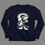 Green Bay Packers Snoopy Dabbing Packers 6 Long Sleeves
