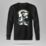 Green Bay Packers Snoopy Dabbing Packers 9 Sweatshirt