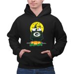 Green Bay Packers Snoopy Woodstock Halloween Moon Pumpkins 2 Hoodie