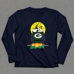 Green Bay Packers Snoopy Woodstock Halloween Moon Pumpkins 6 Long Sleeves