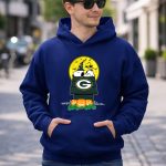 Green Bay Packers Snoopy Woodstock Halloween Moon Pumpkins 8 Hoodie