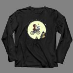 Halloween Anaheim Ducks Snoopy Peanuts Moon Classic 4 Long Sleeves.jpg
