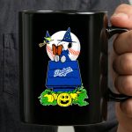 Halloween Dodgers Snoopy Wizard With Woodstock And Pumpkins 3 mug 1.jpg