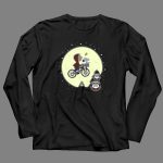 Halloween Georgia BULLDOGS Football Snoopy ET Moon Scene 4 Long Sleeves.jpg