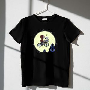 Halloween Indianapolis Colts Snoopy Et Moon Bicycle 1 T Shirt