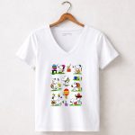 Happy Easter Day Snoopy Funny 5 Womens V Neck