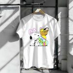 Happy Easter Day Snoopy Funny Rabbit T Shirt 6