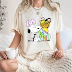 Happy Easter Day Snoopy Funny Rabbit T Shirt 7