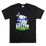 Happy Easter Snoopy with Colorful Eggs and Flowers T Shirt 6