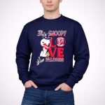 Happy Halloween This Snoopy Love Her Atlanta Falcons 3 Sweatshirt