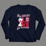 Happy Halloween This Snoopy Love Her Atlanta Falcons 6 Long Sleeves