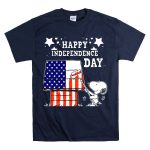 Happy Independence Day 4th of July Snoopy American Flag Doghouse.jpeg T Shirt 7