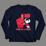 Happy Snoopy New England Patriot 1 DAD One Of A Kind 6 Long Sleeves