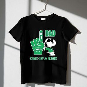 Happy Snoopy New York Jets 1 DAD One Of A Kind 1 T Shirt