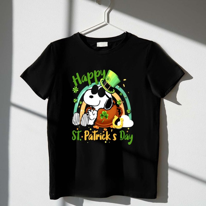 Happy St Patrick Day Snoopy 1 T Shirt