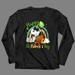 Happy St Patrick Day Snoopy 4 Long Sleeves