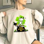 Happy St Patrick Day Snoopy and Woodstocks 3 Sweatshirt
