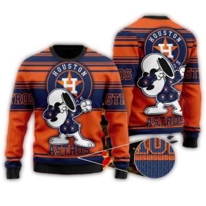 Houston Astros Snoopy Dabbing Festive Ugly Sweater 1.jpg