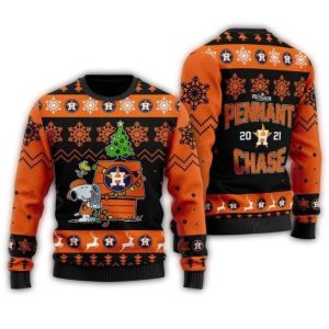 Houston Astros Snoopy Pennant Chase 2021 Ugly Sweater 1.jpg