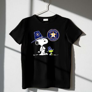 Houston Astros Snoopy Woodstock Thanksgiving Hat Shirt