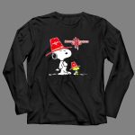 Houston Rockets Snoopy Woodstock Cowboy Hat 4 Long Sleeves