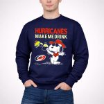 Hurricanes Make Me Drink Snoopy Carolina Hurricanes Fans 3 Sweatshirt.jpg