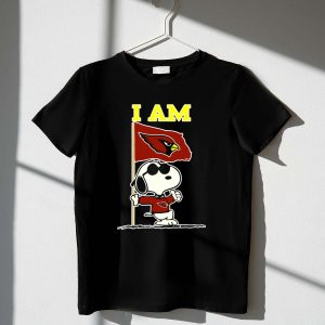 I Am Arizona Cardinals Snoopy 1 T Shirt