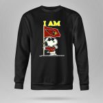 I Am Arizona Cardinals Snoopy 9 Sweatshirt