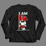 I Am Atlanta Falcons Snoopy Flag 4 Long Sleeves