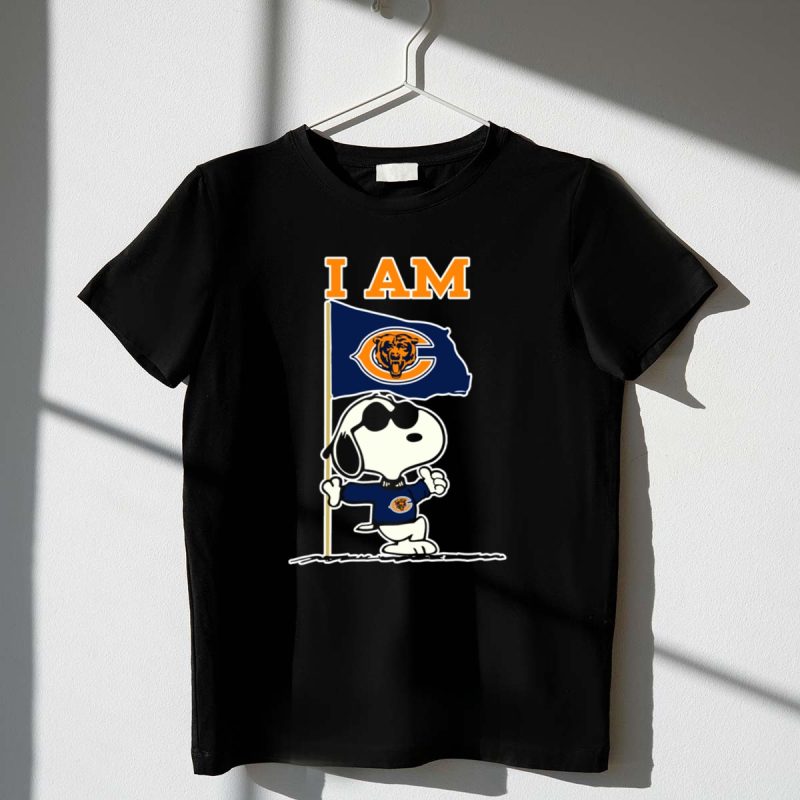 I Am Chicago Bears Snoopy 1 T Shirt