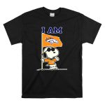 I Am Denver Broncos Snoopy Fan With Flag T Shirt 6