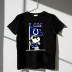 I Am Indianapolis Colts Snoopy Flag 1 T Shirt