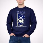 I Am Indianapolis Colts Snoopy Flag 3 Sweatshirt