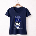 I Am Indianapolis Colts Snoopy Flag 5 Womens V Neck