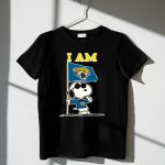 I Am Jacksonville Jaguars Snoopy Flag 1 T Shirt