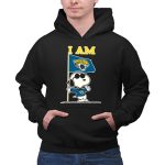 I Am Jacksonville Jaguars Snoopy Flag 2 Hoodie