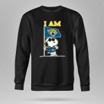 I Am Jacksonville Jaguars Snoopy Flag 9 Sweatshirt