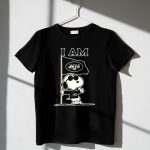 I Am Jets Snoopy New York Jets Flag 1 T Shirt