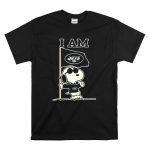 I Am Jets Snoopy New York Jets Flag T Shirt 6