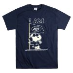 I Am Jets Snoopy New York Jets Flag T Shirt 7