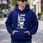 I Am Las Vegas Raiders Snoopy Flag 8 Hoodie