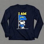 I Am Los Angeles Chargers Snoopy 6 Long Sleeves